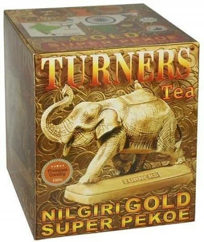 Чай индийский зеленый Nilgiri Gold Super Pekoe 200 г, Turners Чай индийский зеленый Nilgiri Gold Super Pekoe 200 г, Turners