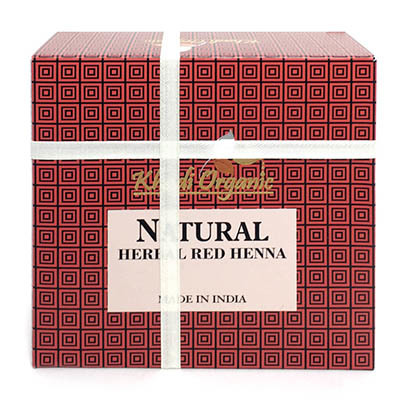 Краска для волос натуральная "Красно-коричневая" (Red) 100 г, Khadi Organic Краска для волос натуральная "Красно-коричневая" (Red) 100 г, Khadi Organic