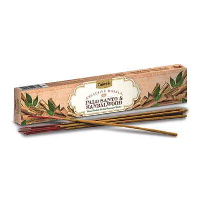 Благовония "Пало Санто и Сандал" (PALO SANTO& SANDALWOOD) 15г, TULASI EXCLUSIVE MASALA Благовония "Пало Санто и Сандал" (PALO SANTO& SANDALWOOD) 15г, TULASI EXCLUSIVE MASALA