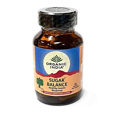 Шугар Баланс (Sugar Balance) - контроль сахара / 60 капсул, Organic India Шугар Баланс (Sugar Balance) - контроль сахара / 60 капсул, Organic India