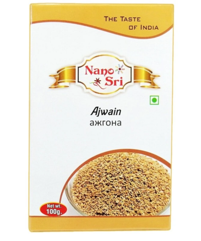 Семена Ажгона (Ajwain) 100 г, Nano Sri Семена Ажгона (Ajwain) 100 г, Nano Sri
