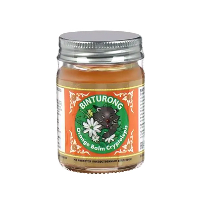 Оранжевый бальзам для тела Криптолепис (Orange Balm Cryptolepis) / 50 мл, Binturong Оранжевый бальзам для тела Криптолепис (Orange Balm Cryptolepis) / 50 мл, Binturong