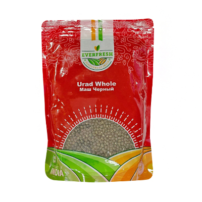 Маш чёрный (Urad Whole) 500 г, Everfresh Маш чёрный (Urad Whole) 500 г, Everfresh