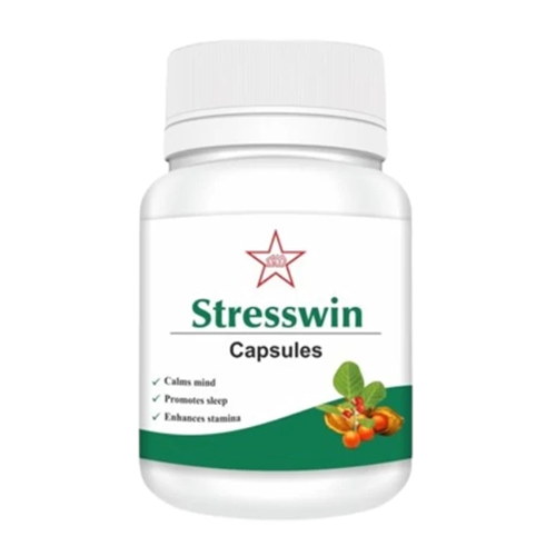 Стрессвин (Stresswin) - здоровье нервной системы / 60 капс, SKM Siddha Стрессвин (Stresswin) - здоровье нервной системы / 60 капс, SKM Siddha