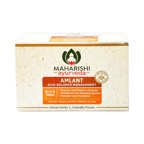 Амлант (Amlant) - нормализация кислотности, при язве и гастрите / 60 табл., Maharishi Ayurveda Амлант (Amlant) - нормализация кислотности, при язве и гастрите / 60 табл., Maharishi Ayurveda