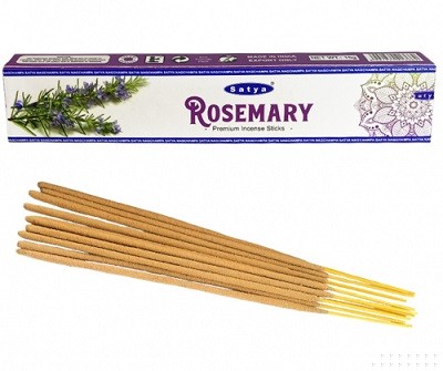 Благовония "Rosemary" (Розмарин Премиум) Premium Incense Sticks 15 г, Satya Благовония "Rosemary" (Розмарин Премиум) Premium Incense Sticks 15 г, Satya