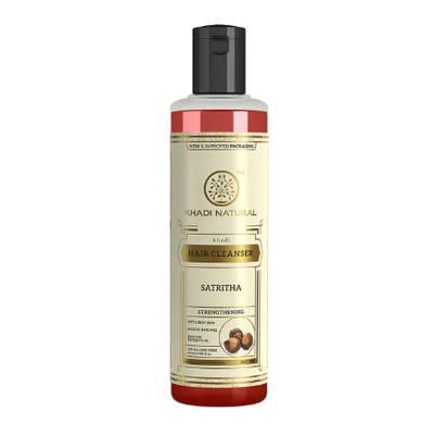 Шампунь для волос "Сатрита" (Satritha hair cleanser) 210 мл, Khadi Natural Шампунь для волос "Сатрита" (Satritha hair cleanser) 210 мл, Khadi Natural