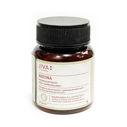 Арджуна (Arjuna) - сердце, сосуды / 60 табл., Jiva Ayurvedic Pharmacy Арджуна (Arjuna) - сердце, сосуды / 60 табл., Jiva Ayurvedic Pharmacy
