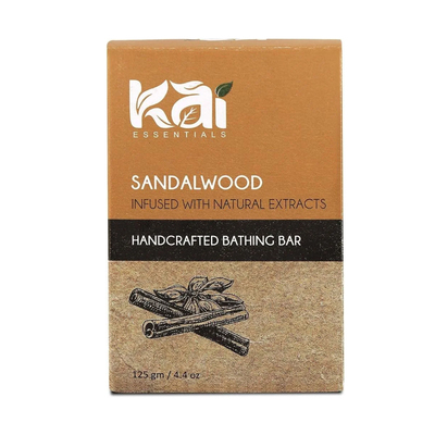 Мыло ручной работы Bathing bar "Сандал" 125 г, KAI Essentials Мыло ручной работы Bathing bar "Сандал" 125 г, KAI Essentials
