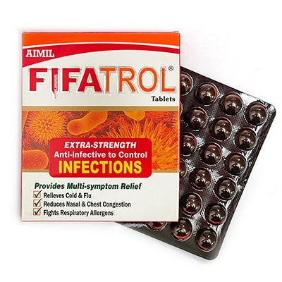 Фифатрол (Fifatrol) - противовирусное, укрепление иммунитета 30 таб., Aimil Фифатрол (Fifatrol) - противовирусное, укрепление иммунитета 30 таб., Aimil