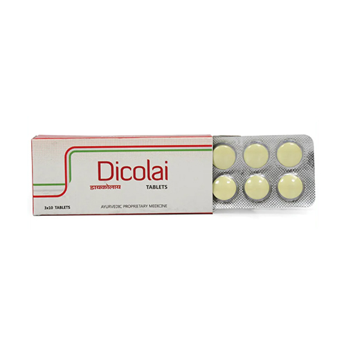 Диколай (Dicolai) - улучшает микрофлору кишечника, предотвращает метеоризм / 30 табл., Ayurchem Диколай (Dicolai) - улучшает микрофлору кишечника, предотвращает метеоризм / 30 табл., Ayurchem