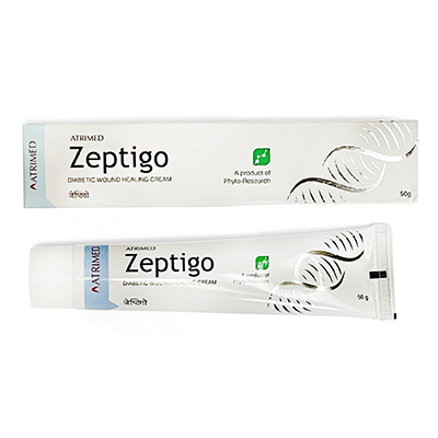 Зептиго крем (Zeptigo Cream) - от кожных проблем при диабете / 50 г., Atrimed Зептиго крем (Zeptigo Cream) - от кожных проблем при диабете / 50 г., Atrimed