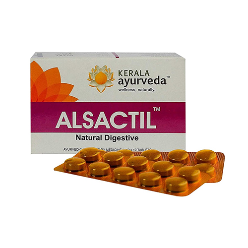 Алсактил (Alsactil) - при кислотности, метеоризме, язвах 100 табл., Kerala Ayurveda Алсактил (Alsactil) - при кислотности, метеоризме, язвах 100 табл., Kerala Ayurveda