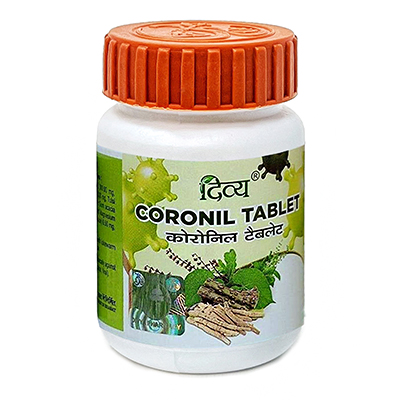 Коронил (Coronil) - коронавирусные инфекции / 80 табл., Patanjali Коронил (Coronil) - коронавирусные инфекции / 80 табл., Patanjali
