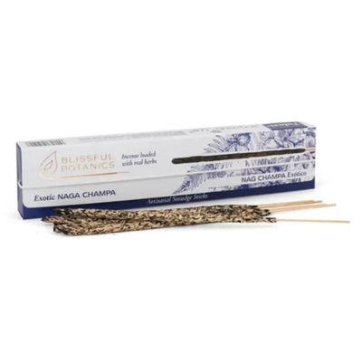 Благовония "Экзотическая Наг Чампа" (NAG CHAMPA EXOTIC) 8 шт, TULASI BLISSFUL BOTANICS Благовония "Экзотическая Наг Чампа" (NAG CHAMPA EXOTIC) 8 шт, TULASI BLISSFUL BOTANICS