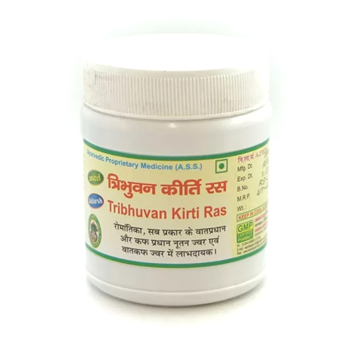 Трибхуван Кирти Рас (Tribhuvan Kirti Ras) 40 г (100-110 табл.), Adarsh Трибхуван Кирти Рас (Tribhuvan Kirti Ras) 40 г (100-110 табл.), Adarsh
