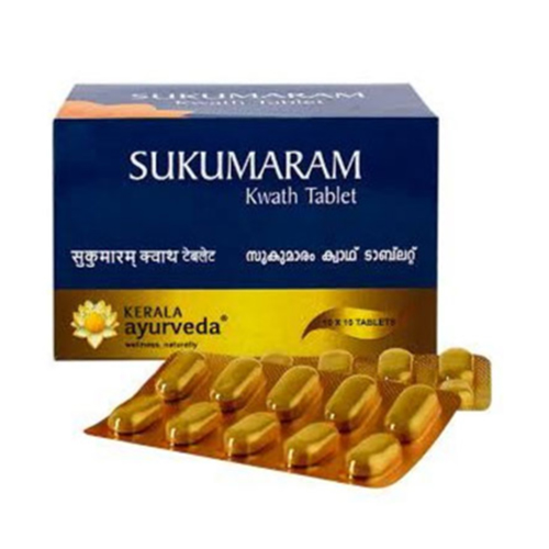 Сукумарам Кватх (Sukumaram Kwath) - здоровье репродуктивной системы / 100 табл., Kerala Ayurveda Сукумарам Кватх (Sukumaram Kwath) - здоровье репродуктивной системы / 100 табл., Kerala Ayurveda