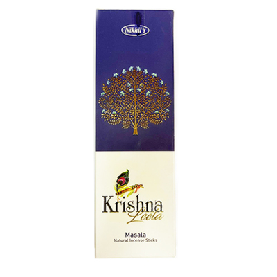 Благовония "Krishna Leela Masala" (Кришна Лила) 50 гр. / Nikhil Благовония "Krishna Leela Masala" (Кришна Лила) 50 гр. / Nikhil