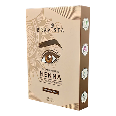 Хна для бровей "Кофейный" 10 г, Bravista Хна для бровей "Кофейный" 10 г, Bravista