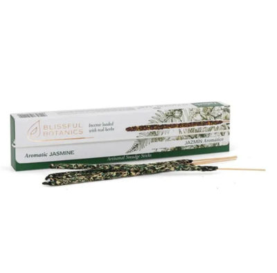 Благовония "Aromatic Jasmine" (Ароматный жасмин) 8 шт, TULASI BLISSFUL BOTANICS Благовония "Aromatic Jasmine" (Ароматный жасмин) 8 шт, TULASI BLISSFUL BOTANICS