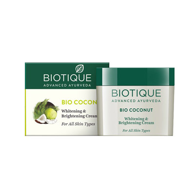 Крем для лица осветляющий "Био Кокос" 50 г, Biotique Крем для лица осветляющий "Био Кокос" 50 г, Biotique