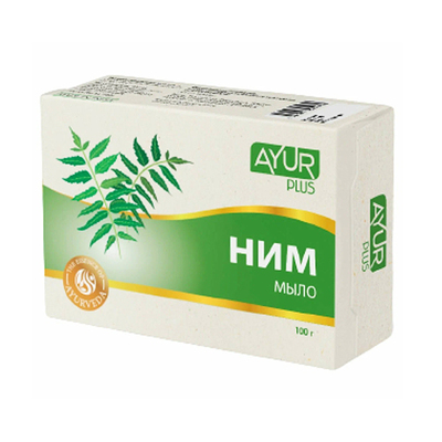 Мыло Ним 100 г, Ayur Plus Мыло Ним 100 г, Ayur Plus