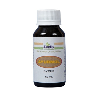 Аюрмол сироп (Ayurmol Syrop) анальгетик, жаропонижающее 60 мл., Zoetic Аюрмол сироп (Ayurmol Syrop) анальгетик, жаропонижающее 60 мл., Zoetic