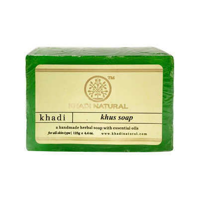 Мыло "Ветивер" (Khus Soap) 120 г, Khadi Natural Мыло "Ветивер" (Khus Soap) 120 г, Khadi Natural
