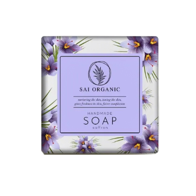 Мыло "Шафран" 90 г, Sai Organic Мыло "Шафран" 90 г, Sai Organic