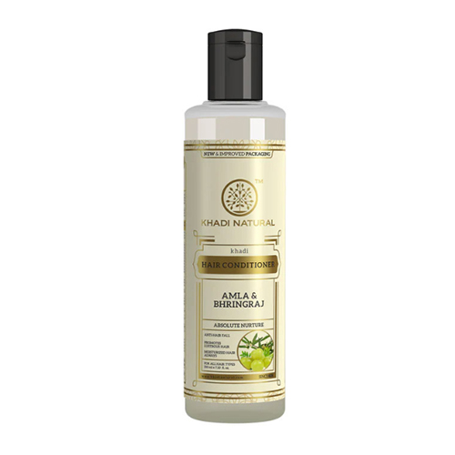 Кондиционер для волос "Амла и Бринградж" (Amla Bhringraj hair conditioner) 210 мл, Khadi Natural Кондиционер для волос "Амла и Бринградж" (Amla Bhringraj hair conditioner) 210 мл, Khadi Natural