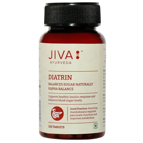 Диатрин (Diatrin) - снижает уровень глюкозы в крови / 120 табл., Jiva Ayurvedic Pharmacy Диатрин (Diatrin) - снижает уровень глюкозы в крови / 120 табл., Jiva Ayurvedic Pharmacy