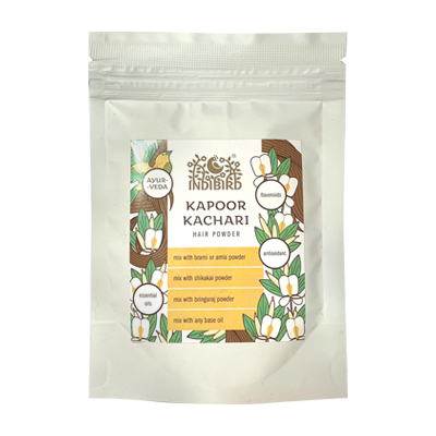 Порошок для волос "Капур качри" (Kapoor kachari) 50 г, Indibird Порошок для волос "Капур качри" (Kapoor kachari) 50 г, Indibird