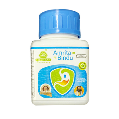 Амрита Бинду (Amrita Bindu) - для пищеварения/ 60 табл., Shankar Pharmacy Амрита Бинду (Amrita Bindu) - для пищеварения/ 60 табл., Shankar Pharmacy