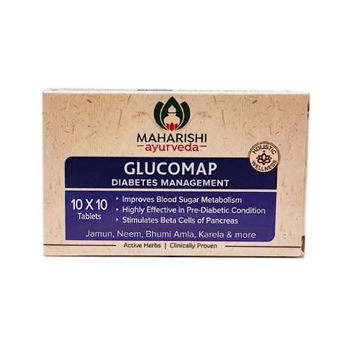 Глюкомап (Glucomap) - при диабете 100 табл., Maharishi Ayurveda Глюкомап (Glucomap) - при диабете 100 табл., Maharishi Ayurveda