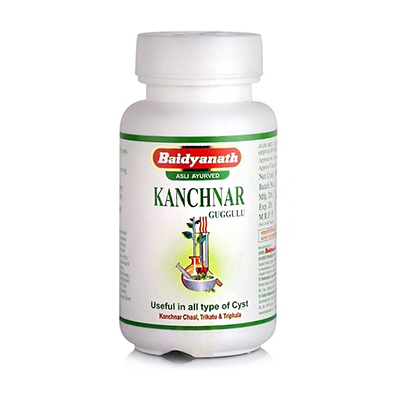 Канчанар Гуггул (Kanchnar Guggulu) 80 табл., Baidyanath Канчанар Гуггул (Kanchnar Guggulu) 80 табл., Baidyanath