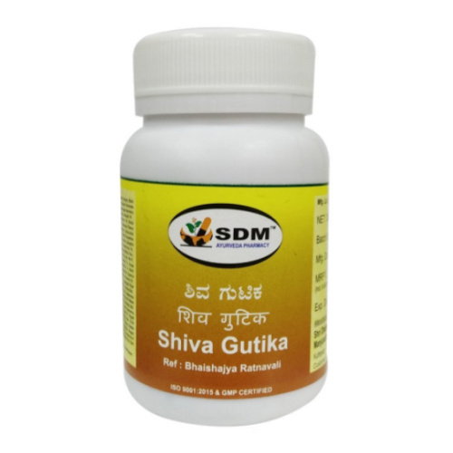 Шива Гутика (Shiva Gutika) - общеукрепляющее, омолаживающее 30 табл., SDM