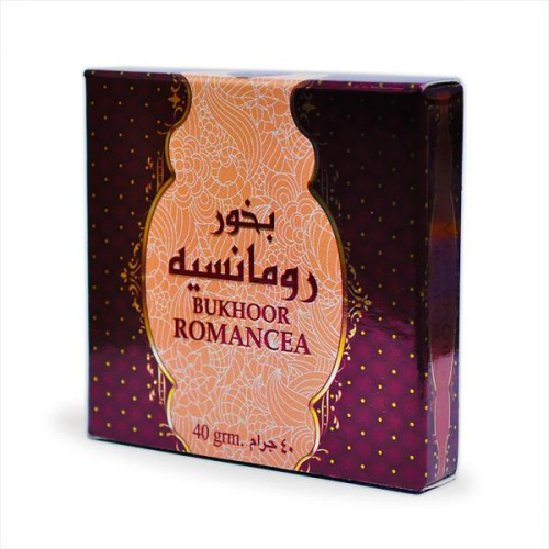 Благовония бахур плитка Bukhoor Romancea (Романтика), 40 гр, ARD AL ZAAFARAN TRADING