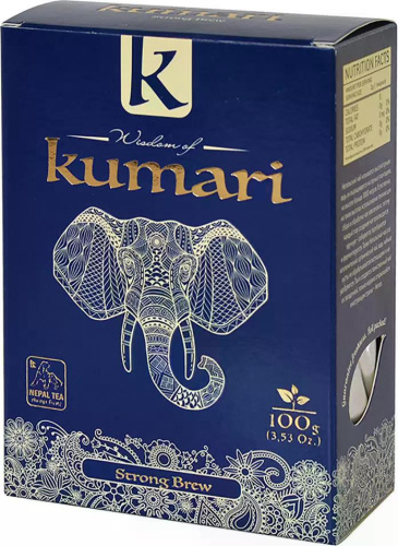 Чай непальский чёрный листовой Strong Brew Мудрость Кумари (Kumari) 100 г, Nature Himalaya Tea Чай непальский чёрный листовой Strong Brew Мудрость Кумари (Kumari) 100 г, Nature Himalaya Tea
