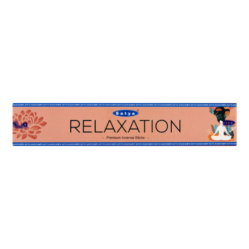 Благовония "Relaxation" (Релаксация) Premium Incense Sticks 15 г, Satya Благовония "Relaxation" (Релаксация) Premium Incense Sticks 15 г, Satya