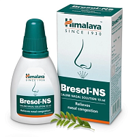 Капли для носа "Bresol-NS" 10 мл, Himalaya Herbals