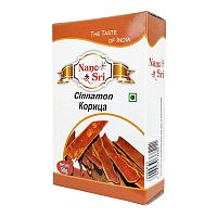 Корица палочки (Cinnamon) 50 г, Nano Sri
