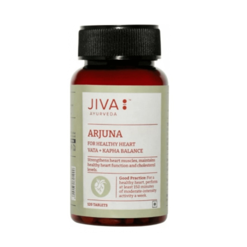 Арджуна (Arjuna) - сердце, сосуды /120 табл., Jiva Ayurvedic Pharmacy