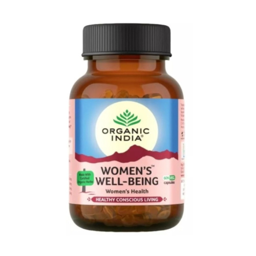 Вуменс Велл Биинг (Womens Well-Beng) - укрепление женского здоровья 60 капс., Organic India Вуменс Велл Биинг (Womens Well-Beng) - укрепление женского здоровья 60 капс., Organic India
