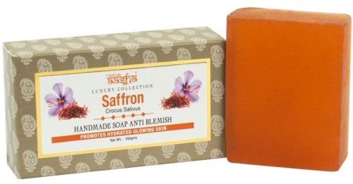 Мыло ручной работы (Шафран) 100гр., Aasha Herbals Мыло ручной работы (Шафран) 100гр., Aasha Herbals