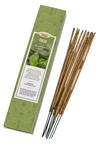 Благовония Tulsi Flora Incense Sticks (Тулси), 10 шт, Aasha Herbals