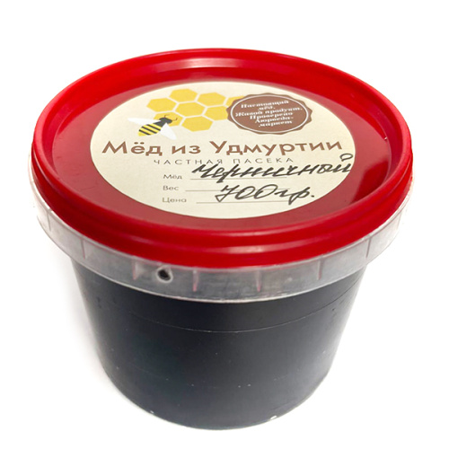 Мёд черничный (Удмуртия) 700 г Мёд черничный (Удмуртия) 700 г