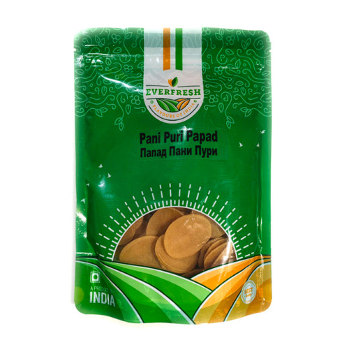 Папад Пани Пури 200 г (Pani Puri Papad), Everfresh Папад Пани Пури 200 г (Pani Puri Papad), Everfresh