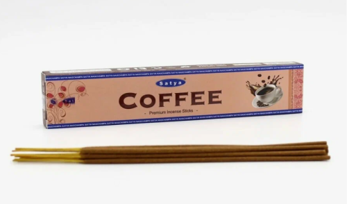 Благовония "Coffee" (Кофе Премиум) Premium Incense Sticks 15 г, Satya Благовония "Coffee" (Кофе Премиум) Premium Incense Sticks 15 г, Satya