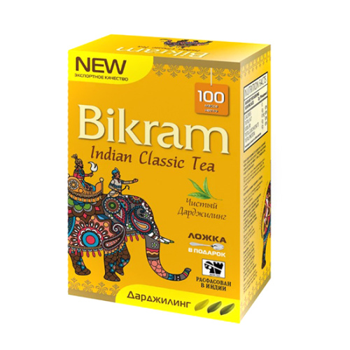 Чай индийский чёрный Darjeeling Bikram 100 г, Balaji Agro