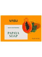 Мыло Папайя (Papaya soap) 125 г, Vasu